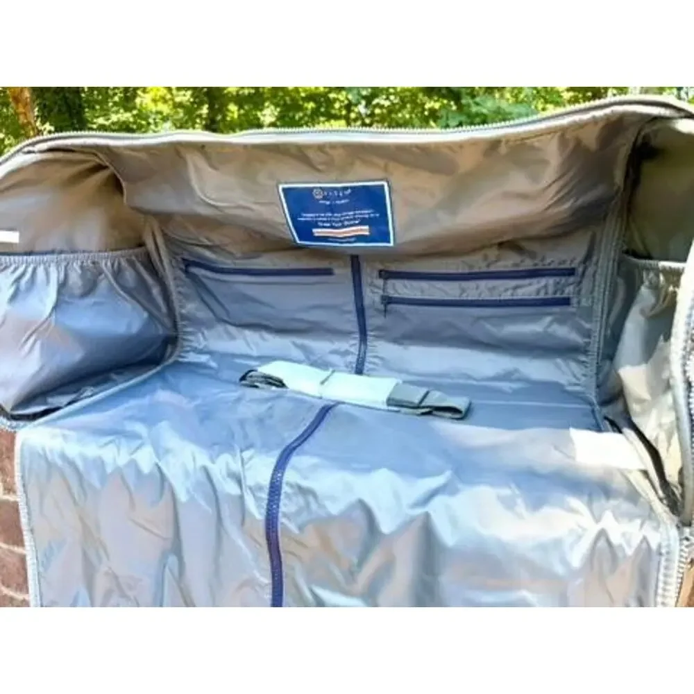 Stitch Golf Ultimate Garment Bag Gray Convertible Duffle Travel Luggage NWT